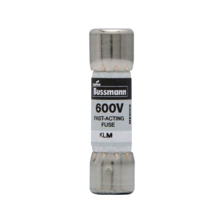 Eaton 0.25A F Melamine Cartridge Fuse, 13/32 x 1-1/2 in