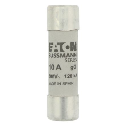 Eaton 10A Cartridge Fuse, 14 x 51 mm