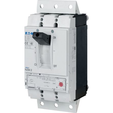 Eaton, NZM, NZM Molded Case Circuit Breaker 3-Pole 160A, Breaking Capacity 4 kA, Plug-in