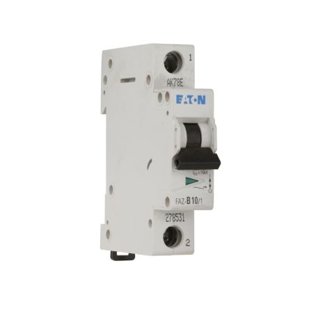 Eaton xEffect FAZ Miniature Circuit Breaker, 1-Pole, 16A, Type C, 250 V dc DC, 10 kA Breaking Capacity