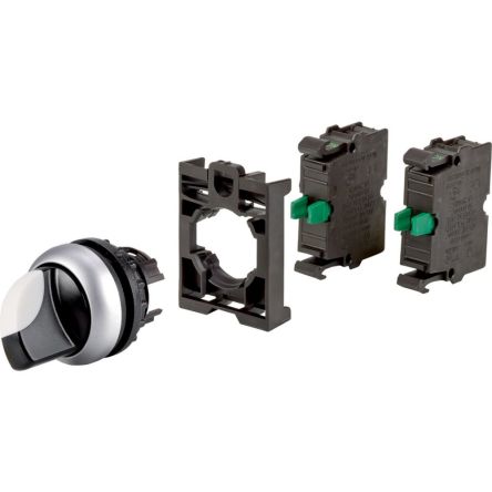 Eaton Toggle Selector Switch - (2 NO) 22.5 mm Cutout Diameter 2 Positions
