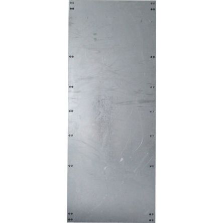 Eaton Galvanised Steel Mounting Plate, 358mm W, 1850 mm L for Use with Enclosure
