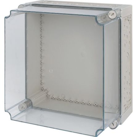 Eaton xEnergy Safety Series Grey Plastic General Purpose Enclosure, IP65, IK10 Flanged 375 mm, 275 mm, 375 mm