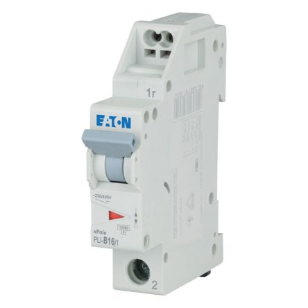 Eaton Eaton Moeller Miniature Circuit Breaker, 1-Pole, 16A, Type B, 230V ac AC, 10 kA Breaking Capacity