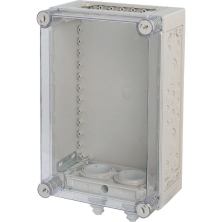 Eaton Eaton xEnergy Series Light Grey Plastic General Purpose Enclosure, IP65, IK10 375 mm, 175 mm, 250 mm