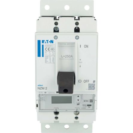 Eaton, NZM, NZM Molded Case Circuit Breaker 3-Pole 250A, Breaking Capacity 5 kA