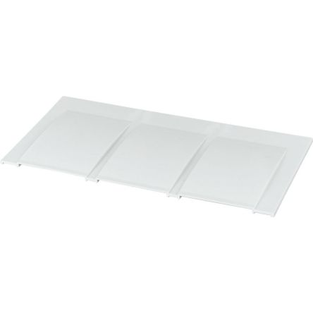 Eaton Thermoplastic Shroud End Shroud, 185mm W, 110 mm L for Use with System For Flat Busbar, Feeder Circuits, BBS-3/PR,