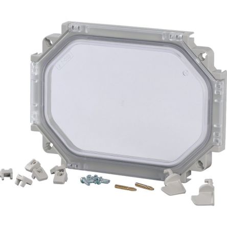 Eaton Eaton xEnergy Series Lockable Plastic Single Door, 225 mm H, 163mm W, 40 mm D, 40 mm L for Use with CI23, D CI23,