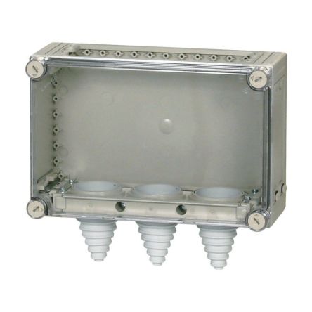 Eaton Eaton xEnergy Series Light Grey Plastic General Purpose Enclosure, IP65, IK10 250 mm, 150 mm, 375 mm