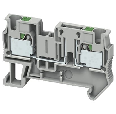 Schneider Electric NSYTRP Series Terminal Block, 2-Way, 4mm² Wire, 20A Push-in