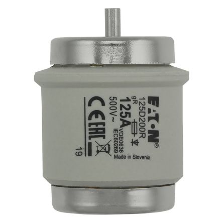 Eaton 125A Bottle Fuse, 7.6 mm Thread Size, 500V