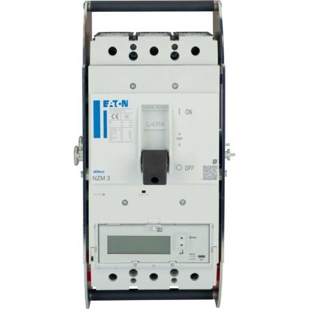 Eaton, NZM, NZM Molded Case Circuit Breaker 3-Pole 630A, Breaking Capacity 9 kA