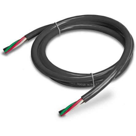 Eaton SWD4, 50 m 4 Core Power Cable, Black Polyvinyl Chloride 70 °C
