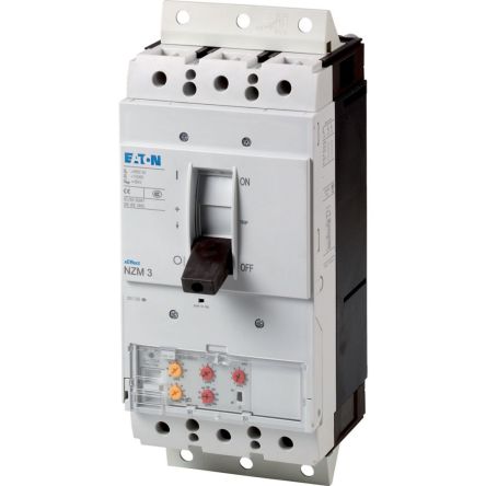 Eaton, NZM, NZM Molded Case Circuit Breaker 3-Pole 630A, Breaking Capacity 50 kA, Plug-in