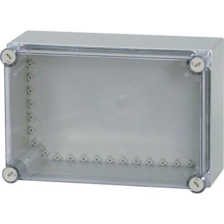 Eaton xEnergy Safety Series Light Grey Plastic General Purpose Enclosure, IP65, IK10 250 mm, 175 mm, 375 mm