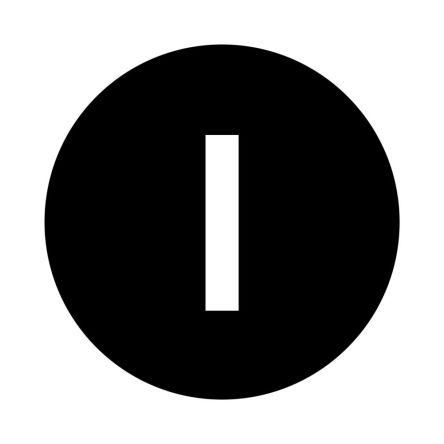 Eaton Button Plate for Use with Push Button