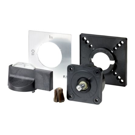 Eaton Black Locking Handle, Round Lock