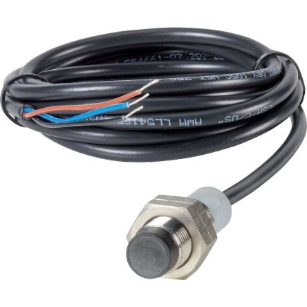 Eaton 197833 E57PS-12UPN4-C2 Threaded Barrel Inductive Proximity Sensor, M12 PNP E57P Performance 48V 4 mm 0 V ac 30 V