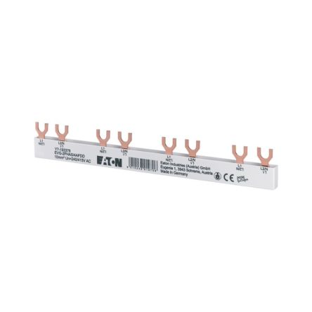 Eaton Insulated Eaton Moeller xPole Moeller 4 Phase Busbar, 690 V, 17.8 mm Pitch
