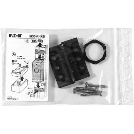 Eaton Eaton Moeller Series Accessory Kit for Use with Enclosure Accessory 10 mm x 120 mm x 80mm