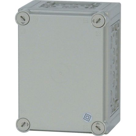 Eaton xEnergy Safety Series Grey Plastic General Purpose Enclosure, IP65, IK10 250 mm, 150 mm, 187.5 mm