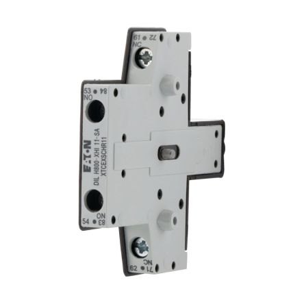 Eaton Auxiliary Contact Module, 2 Contact, 1 NO/1 NC, DILH, Side, 199559 DILH800-XHI11-SA