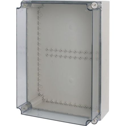 Eaton xEnergy Safety Series Light Grey Plastic General Purpose Enclosure, IP65, IK10 500 mm, 225 mm, 375 mm