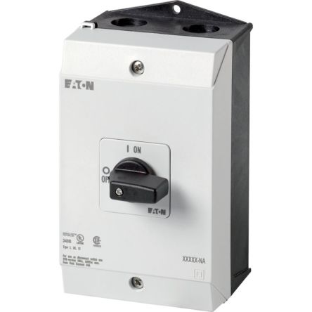 Eaton 4-Pole Surface Mount Isolator Switch -, IP65, 32A, 15 kW