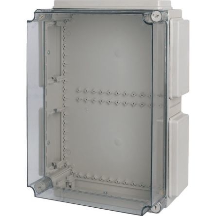 Eaton xEnergy Safety Series Light Grey Plastic General Purpose Enclosure, IP65, IK10 Flanged 546 mm, 421 mm, 225 mm