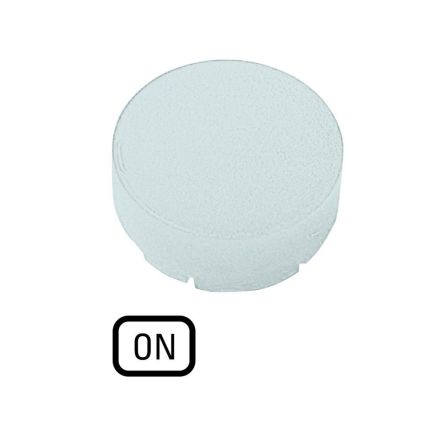 Eaton M22 Series White Push-in Push Button Head Cap, 24 mm Cutout
