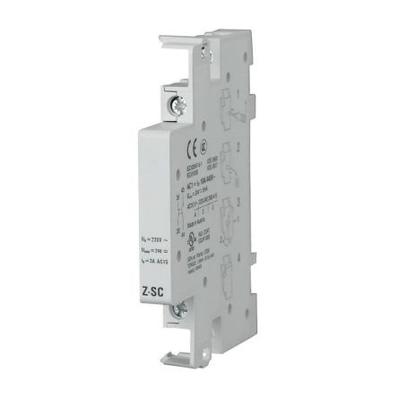 Eaton Auxiliary Contact, 2 Contact, 1 NO/1 NC, NMZ, Left, 248862 Z-SC