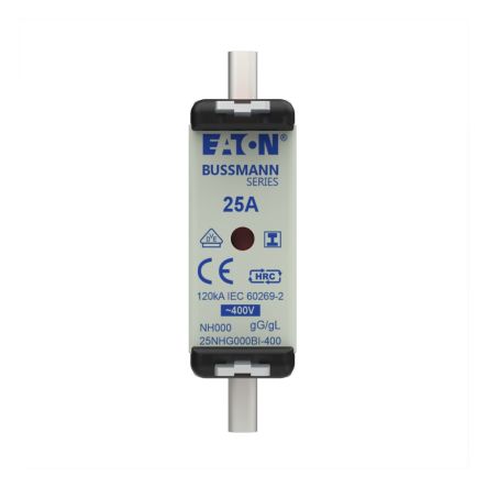 Eaton 25A NH Fuse 51 x 21 x 79 mm 400V ac
