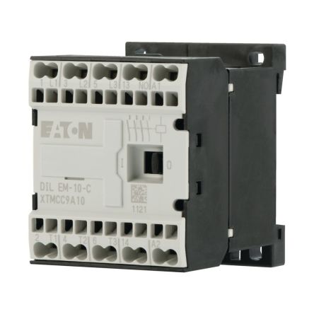 Eaton Eaton Moeller Contactor, 220V Coil, 3-Pole, 9 A, 3 kW 220V, 1 NO, 690V