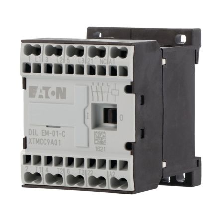 Eaton Eaton Moeller Contactor, 415V, 480 V Coil, 3-Pole, 42 A, 3 kW 480V, 1 NC, 690V