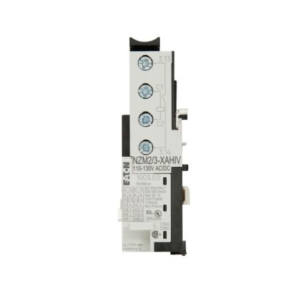 Eaton Shunt Release, 1 Contact, 1 NO, NMZ, 130V, 259816 NZM2/3-XAHIV110-130AC/DC