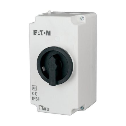 Eaton Black, White Plastic Z-MFG Control Station Enclosure -