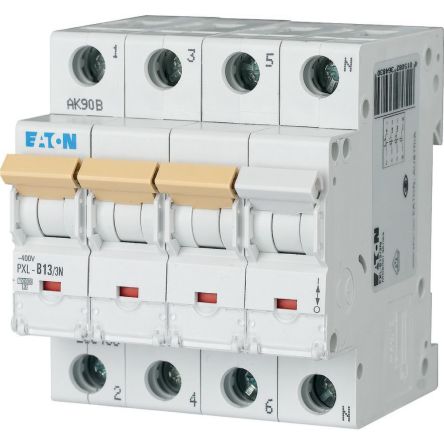 Eaton xPole - PXL PXL Miniature Circuit Breaker, 3-Pole, 13A, Type C, 400V ac AC, 10 kA Breaking Capacity