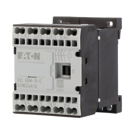 Eaton Eaton Moeller Contactor, 230V Coil, 3-Pole, 42 A, 2.2 kW 230V, 1 NO, 690V
