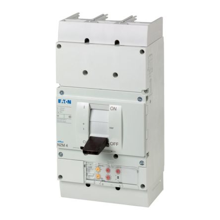 Eaton, NZM Molded Case Circuit Breaker 3-Pole 1000A, Breaking Capacity 15 kA, Fixed
