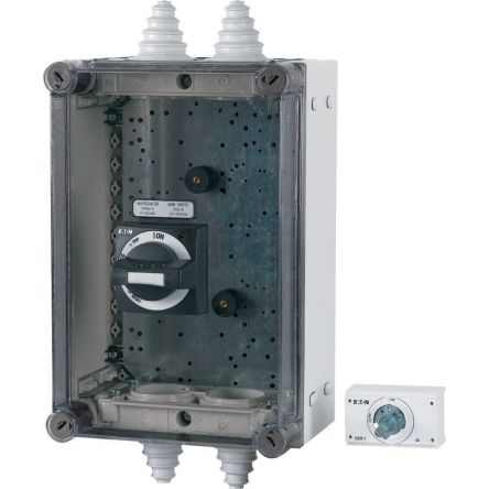 Eaton xEnergy Safety Ci Series Grey, Black Plastic General Purpose Enclosure, IP65 375 mm, 175 mm, 250 mm