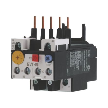 Eaton, ZB Overload Relay 1 NO/1 NC, 6A Contact Rating, 690V 1P