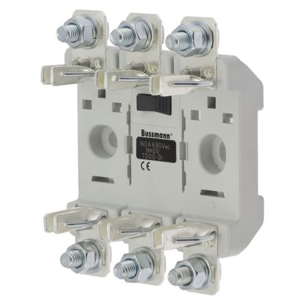 Eaton 160A Fuse Holder, 3P-Pole for 51.6 x 97 x 120 mm, 690V ac