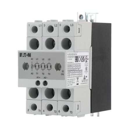 Eaton HLR Series Solid State Relay, 20 A Load, Chassis Mount, 660 V ac Load, 32V dc Control