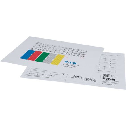 Eaton Inscription Label for Use with Distribution Board