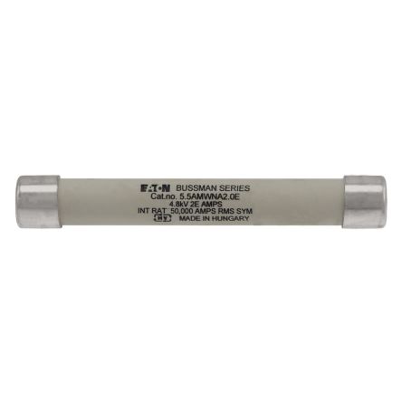 Eaton 2A Cartridge Fuse, 142 x 20.6 mm
