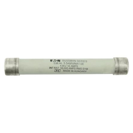Eaton 1A Cartridge Fuse, 142 x 20.6 mm