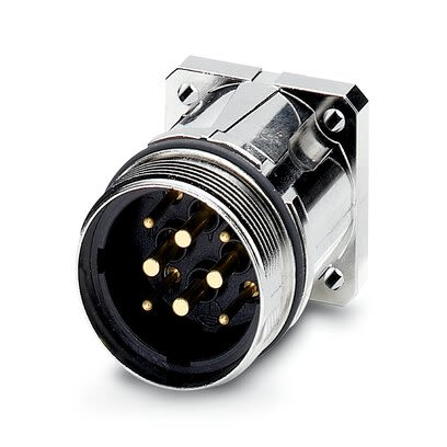 Phoenix Contact Circular Connector, 8 Contacts, Front, Front, M40 Connector, Plug, Male, IP67, SM Series