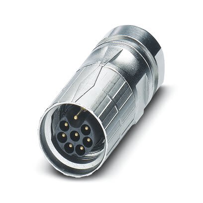 Phoenix Contact Circular Connector, 8 Contacts, Cable, M17 Connector, Plug, Male, IP67, ST Series