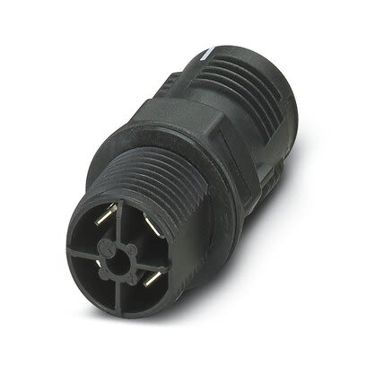 Phoenix Contact Circular Connector, 4 Contacts, Front, M20 Connector, IP66, IP68, IP69K, QPD Series