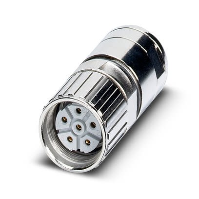 Phoenix Contact Circular Connector, 6 Contacts, Cable, M23 Connector, Socket, Female, IP67, SF Series